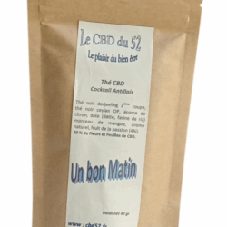 Thé au CBD Un Bon Matin